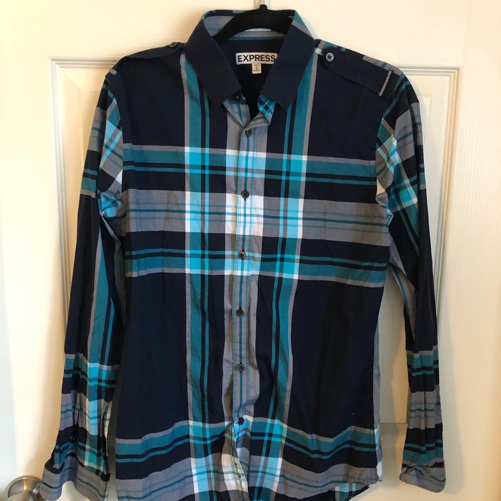 Express Long Sleeve Button Down